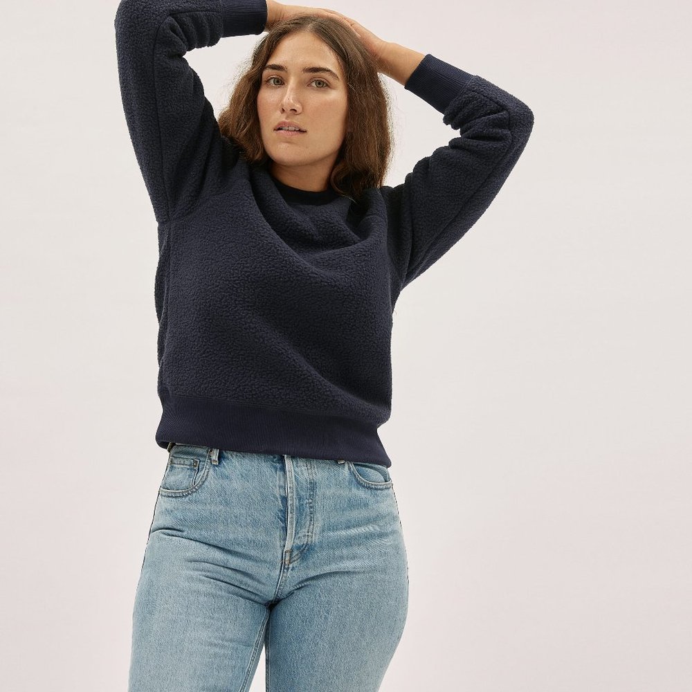 The ReNew Fleece Raglan Sweatshirt